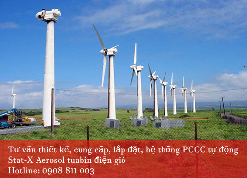 Tư vấn thiết kế hệ thống PCCC tuabin điện gió